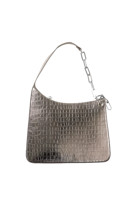 Lexie Bag - Silver Croc