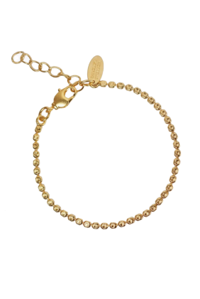 Diamond Chain Bracelet - Gold