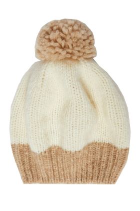 Segnale Knitted Beret - White