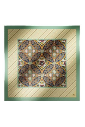 Siam Silk Neckerchief - Brown