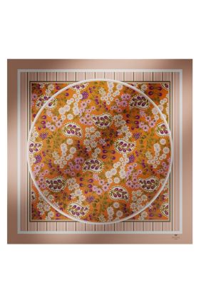 Siam Silk Neckerchief - Orange