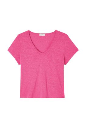 Sonoma V-Neck T-Shirt - Vintage Raspberry Bush