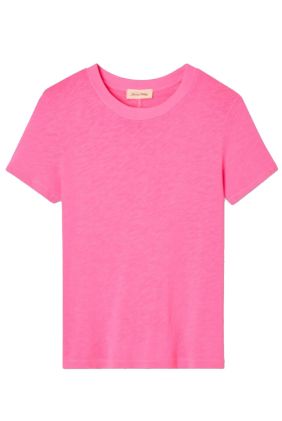 Sonoma Round Neck T-Shirt - Fluorescent Acid Pink