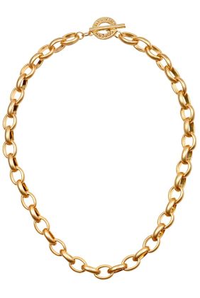 Essentials Everyday Necklace - Matt Gold 46cm