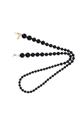 Pearl XL Sunglasses Chain - Black