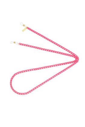 Box Chain Sunglasses Chain - Hot Pink