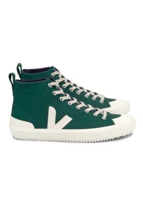 Nova High Top Canvas Trainers - Poker Pierre