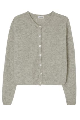 Vitow Cardigan - Light Grey Melange