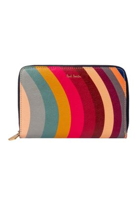 Medium 'Swirl' Zip-Around Purse