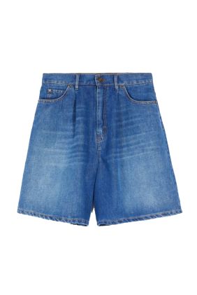 Baiardo Denim Bermuda Shorts - Navy