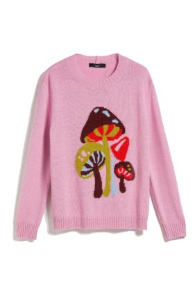 Toscana Alpaca Blend Sweater - Pink