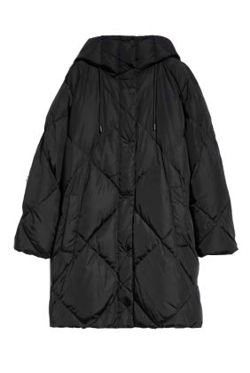 Calerno Water-Repellent Taffeta Down Jacket - Black