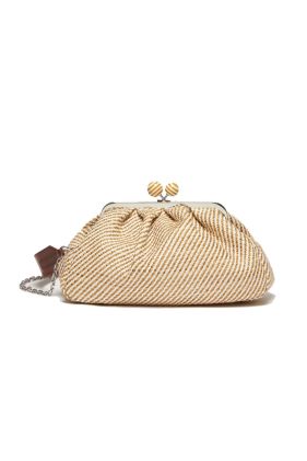 Niagara Medium Pasticcino Bag In Raffia - Camel