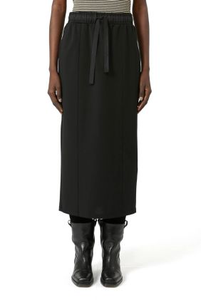 Gerard Milano-Knit Jersey Skirt - Black