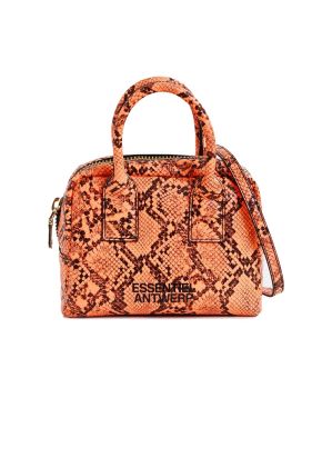 Haracola Snake Print Mini Bag - Orange