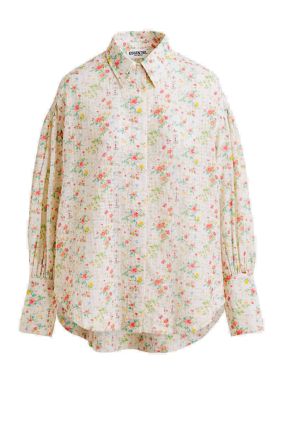 Hivanna Floral Shirt- Off White