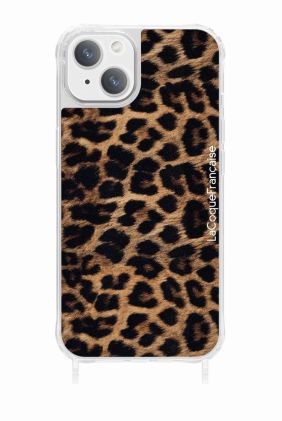 Leopard Print Ring Case - iPhone 15