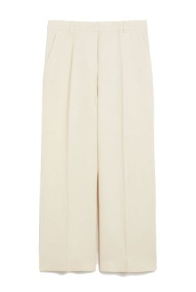 Malizia Linen Canvas Trousers - Ivory