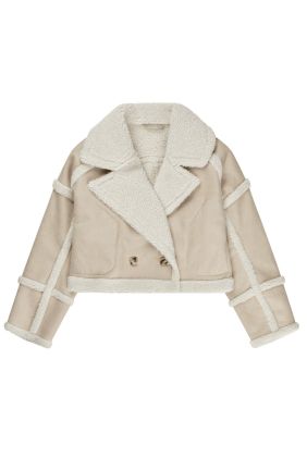 Sambino Reversible Jacket - Ivory