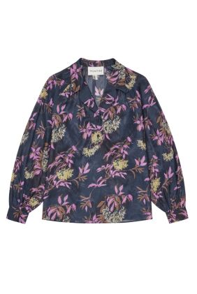 Susani Blouse - Navy