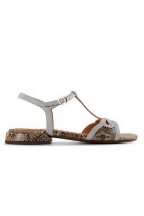 Torri Leather Sandals - Jade